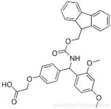 4-[(2,4-Dimethoxyphenyl)(Fmoc-amino)methyl]phenoxyacetic acid CAS 145069-56-3