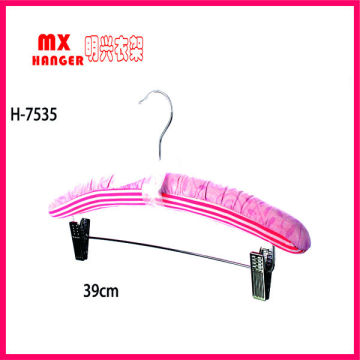 hot satin hangers,clothes satin hangers,satin hangers