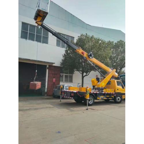 CLW 24m Telescopic Boom Mounted Platform Truck