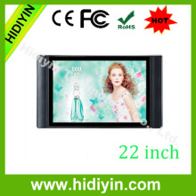 22 LCD advertising player all in one ad player for bus ultrathin adv