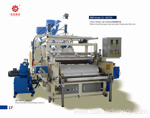 Hand Stretch Film Making Machine