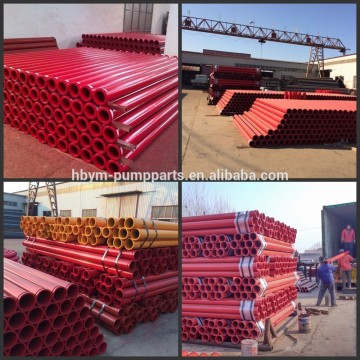 Concrete pump steel pipeline concrete pump steel pipe fittings