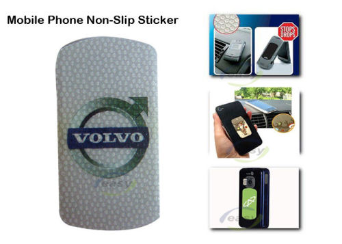 Eco Friendly One Color, Two Colors And Full Color Non Slip Phone Sticker With Strong Adhesive Pet