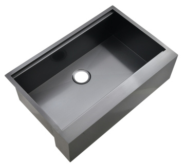 Black Farmhouse Sink With Apron Front