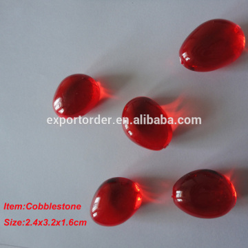 Plastic cobblestone for fish tank decoration