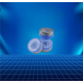 Aluminium and plastic cap for contact lens