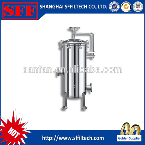 High Volume Bag Cartridge Stainless Steel Cartridge Filter Housing