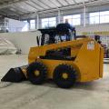 Loader steer skid steer yang lebih murah untuk konstruksi