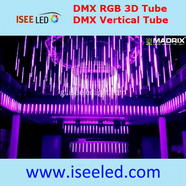 RGB Snowfall LED TUBO DMX512 Luz de escena