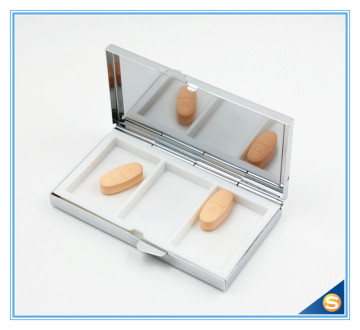 Square Shape Pill Box Timer Medication Reminder Alarm