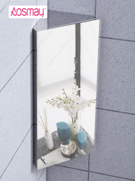 stainless steel triangle corner bathroom cabinets