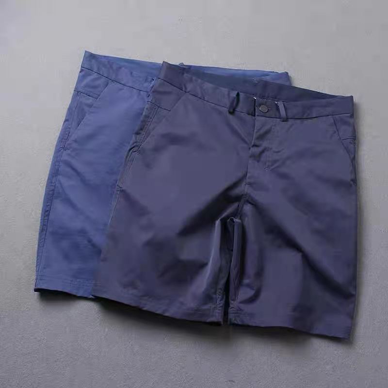 Men's Cvc Sports Shorts With Buttons