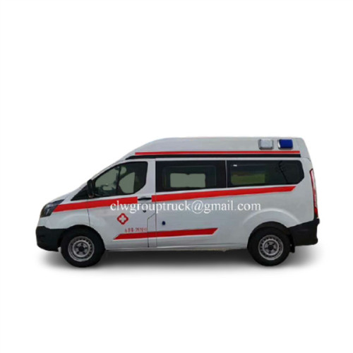 Nova ambulância móvel de UTI para cuidados intensivos