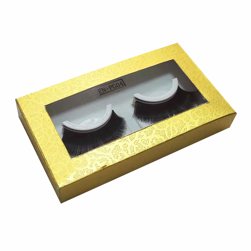 sliding box packaging for eyelashes