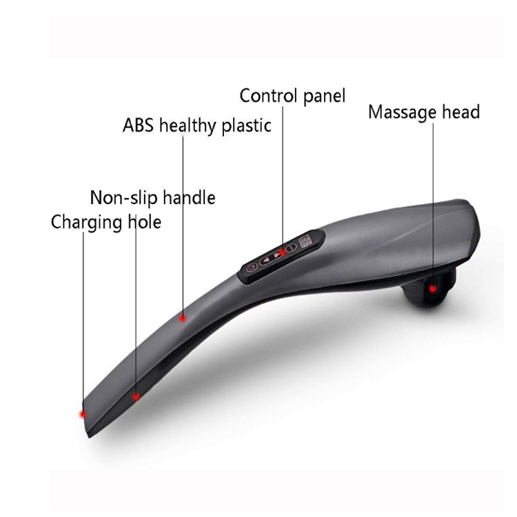 Electric Massage Stick Vibration Infrared Stick Roller Enhance Blood Circulation Cervical Vertebra Massager