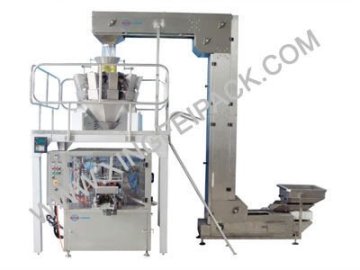 Automatic pre-made pouch filling machine