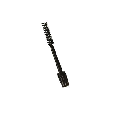 Small black mascara applicator brush