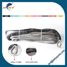 Uhmwpe atv trailer winch rope synthetic