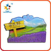 Personalized custom-built design pvc souvenir fridge magnet