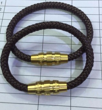 Leather Bracelet, PT2173 Genuine Leather Jewelry Stingray Leather Bracelet, Braided Leather Bracelet Jewelry Wholesale