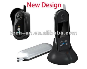 2.4G wireless digital video door bell&phone