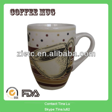 Colored Coffee mugs/ceramic coffee mug for promotion