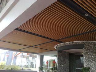 Interior False Wood Plastic Composite WPC Ceiling for Indoo