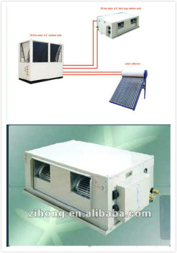 commercial split type floor standing solar air conditioner,wall mounted industrial cabinet air conditioner