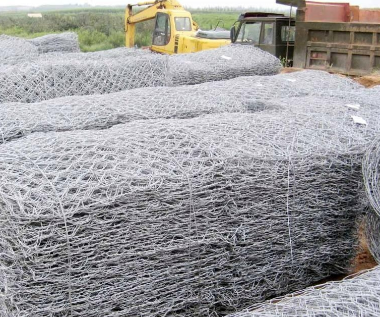 Quente mergulhado galvanizado gabião cesta de Metal