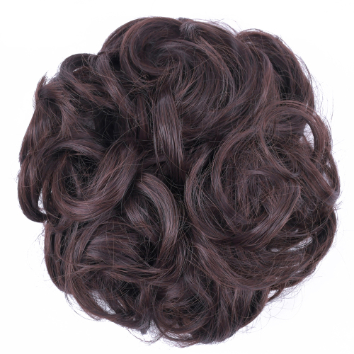 Chignon Hair Bun Hair Pieces Hair Scrunchie Extensions Synthetic Wig For Women Curly Chignon Accessories Hairpiece Extension