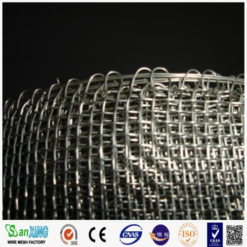 High carbon stainless steel sheets crimped wire mesh for mining