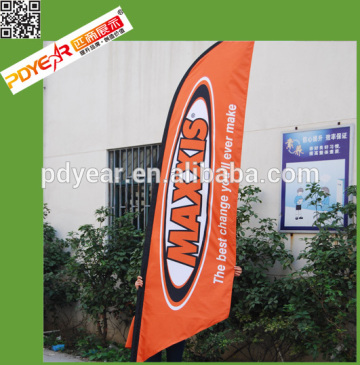 dye sub printing feather flag beach flags