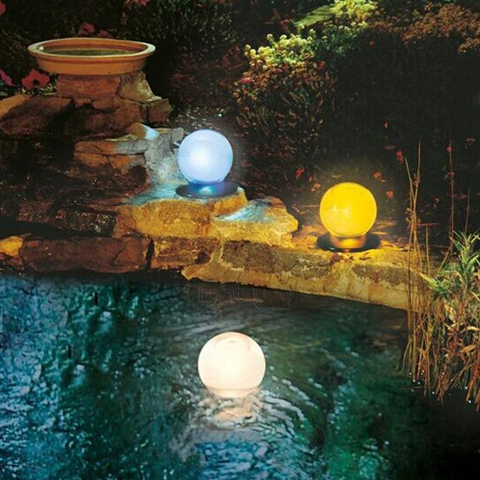 outdoor led ball light parts 