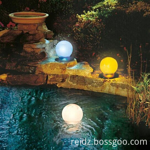 outdoor led ball light parts 