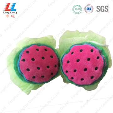 Absorbent mesh toys bath sponge ball