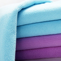 Soft colorful high quality household microfiber cloth towel