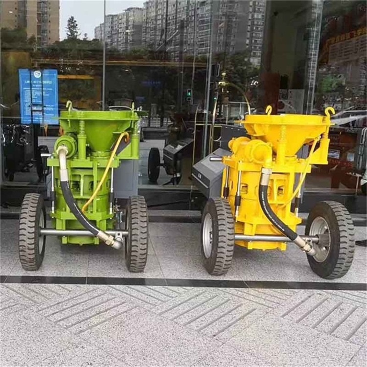 Wet concrete spraying machine engineering concrete spray wet machine the structure is simple and adaptable