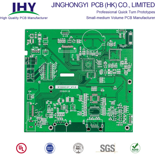 Hole Plating Tg130 Fr4 1.0mm Double Sided PCB