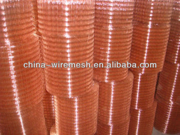 copper plating wire mesh / copper mesh / copper plating mesh