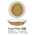 أدوات موعد الطعام في فندق مطعم Glass Soup Plates