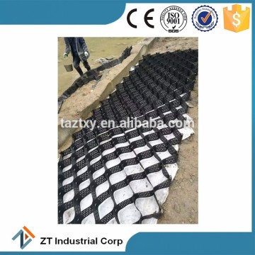 black color plastic driveway paver gravel stabilizer geocell