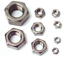 Oem Zinc Plated / Hot-dip Galvanized Nuts Precision Hardware Parts