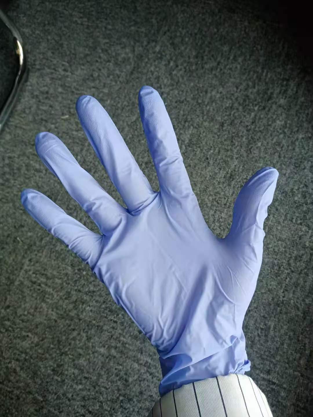 protective nitrile glove