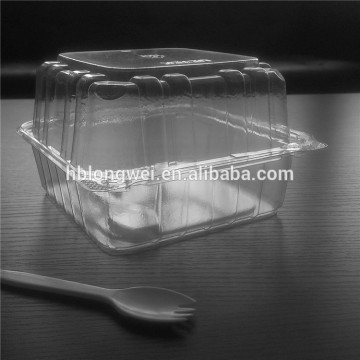 PET clear plastic cake box hot sale