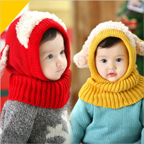 2015 Winter woolen small dog warm baby scarf 15051