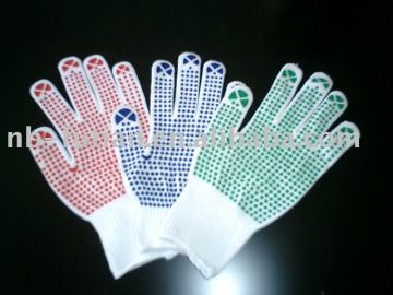 PVC dotted glove
