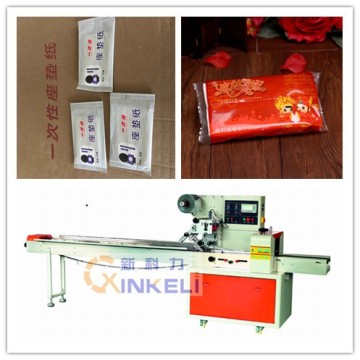 Closestool Cushion paper flow packaging machine