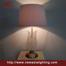 Flowers lamp,Leaves decorative table lamp,glass table lamp