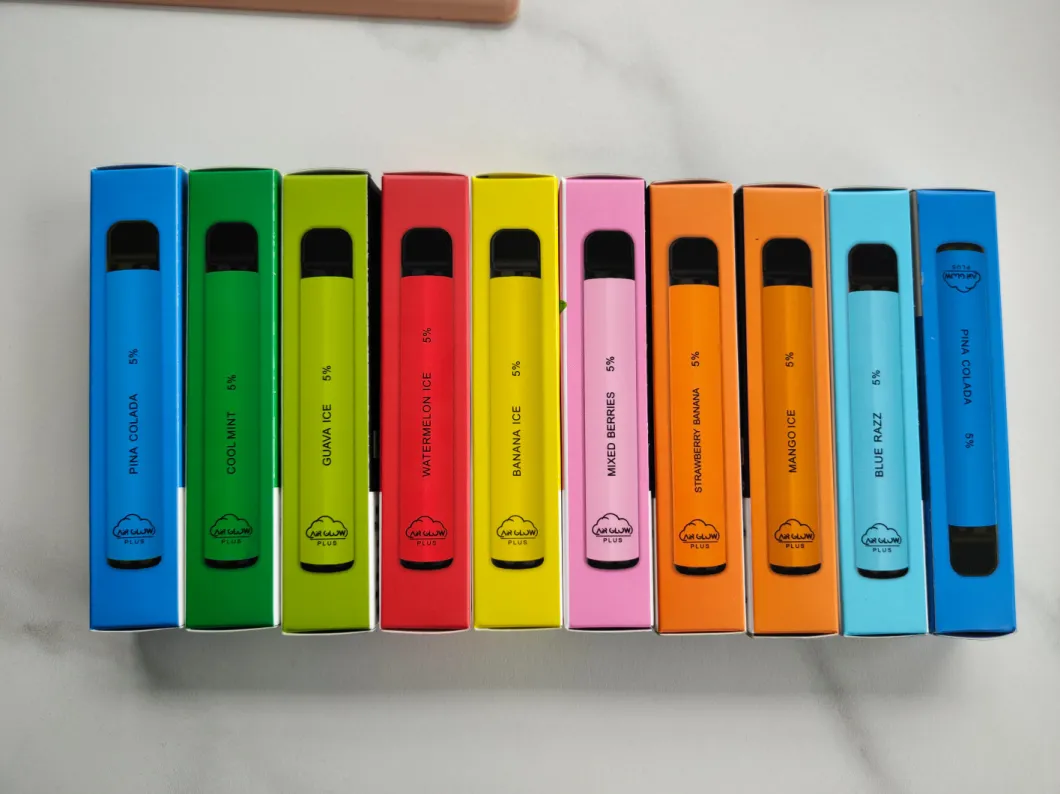 Disposable Air Glow Plus 1000 Puffs Vape Pen Device Portable