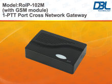 Black Sip Vlan / Qos Radio Over Ip Gateway Ddns Supported , Roip102m